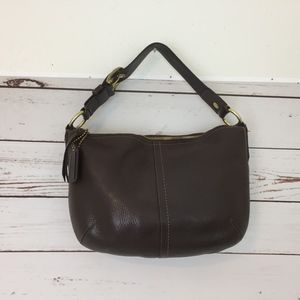 Coach Hobo Handbag Leather Brown Vintage purse